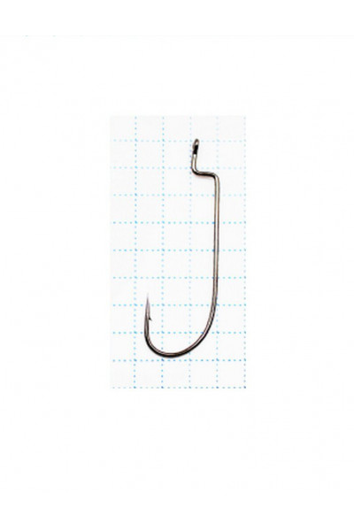 Крючок Koi OShaughnessy Worm № 1 , BN, офсетный (10 шт.) KH6191-1BN Крючок Koi OShaughnessy Worm № 1 , BN, офсетный (10 шт.) KH6191-1BN