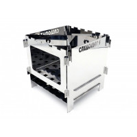 Печь-щепочница Следопыт, нержавейка PF-HP-S02