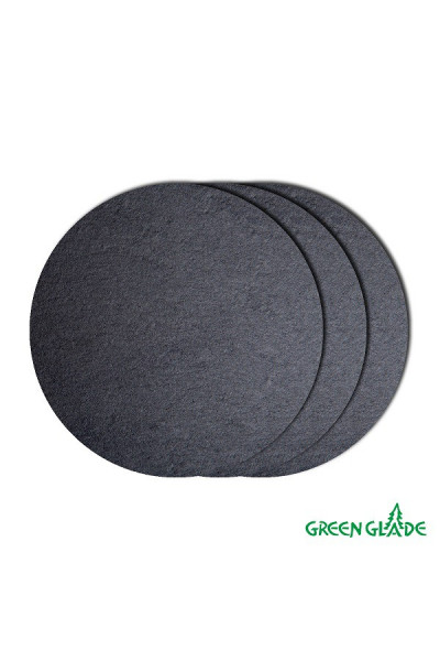 Набор антипригарных ковриков Green Glade для гриля 3 шт. D=30 см BQ02