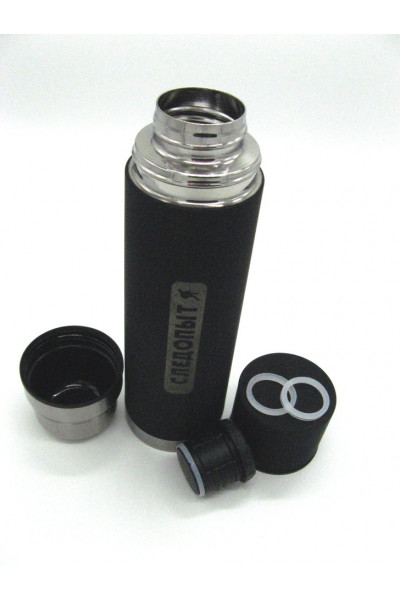 Термос СЛЕДОПЫТ с двойной крышкой, 0,75 л (PF-TM-05) Термос СЛЕДОПЫТ с двойной крышкой, 0,75 л (PF-TM-05)