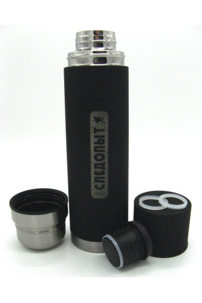 Термос СЛЕДОПЫТ с двойной крышкой, 0,75 л (PF-TM-05) Термос СЛЕДОПЫТ с двойной крышкой, 0,75 л (PF-TM-05)