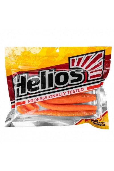 Виброхвост Helios Trofey 5.5/14 см, цвет Orange & Sparkles 4 шт HS-25-022 Виброхвост Helios Trofey 5.5/14 см, цвет Orange & Sparkles 4 шт HS-25-022
