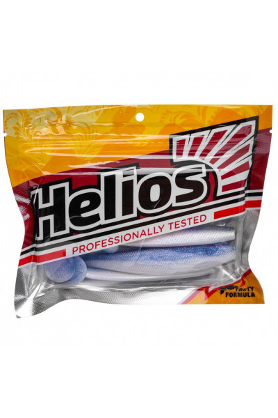 Виброхвост Helios Trofey 5.5/14 см, цвет Blue Pearl 4 шт HS-25-049 Виброхвост Helios Trofey 5.5/14 см, цвет Blue Pearl 4 шт HS-25-049
