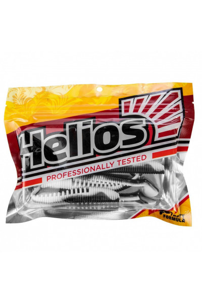 Виброхвост Helios Varuna 4,33/11см, цвет Black & White 7 шт HS-35-023 Виброхвост Helios Varuna 4,33/11см, цвет Black & White 7 шт HS-35-023