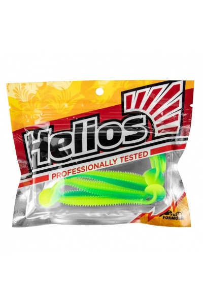 Виброхвост Helios Shaggy 3,35/8,5 см, цвет Blue Lime 5 шт HS-16-040 Виброхвост Helios Shaggy 3,35/8,5 см, цвет Blue Lime 5 шт HS-16-040