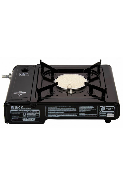 Газовая плитка Tourist Keramik Guru Plus TS-201 керамическая Газовая плитка Tourist Keramik Guru Plus TS-201 керамическая