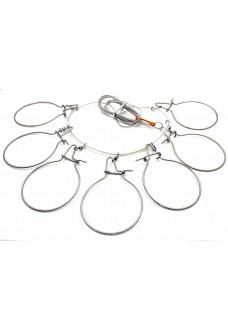 Кукан Namazu 3,5м d2 мм (7 карабинов) N-FTAF-296