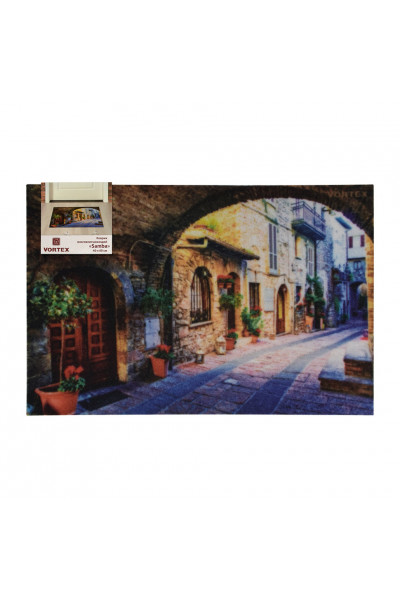 Коврик влаговпитывающий Vortex Samba Старинная улочка 40х60 см 24216 Коврик влаговпитывающий Vortex Samba Старинная улочка 40х60 см 24216