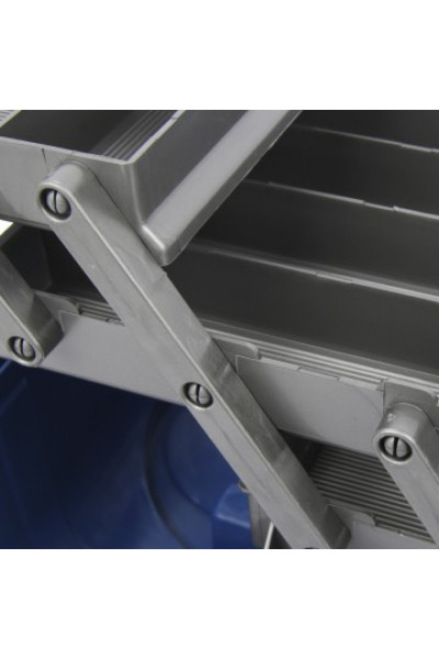 Ящик рыболовный трехполочный Helios синий