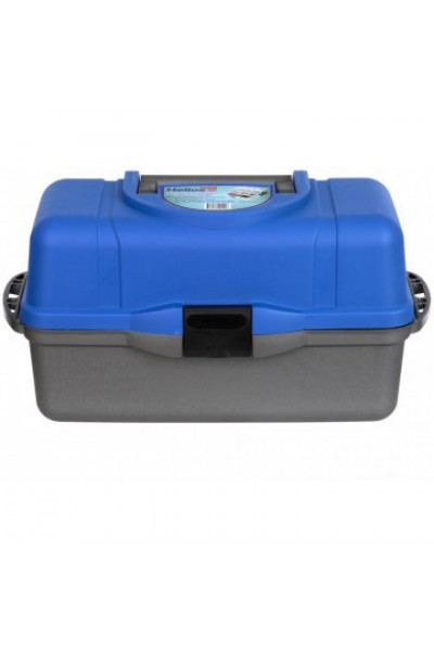 Ящик рыболовный трехполочный Helios синий