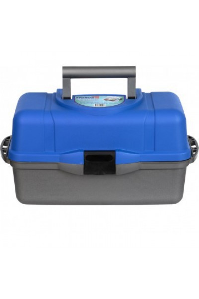 Ящик рыболовный трехполочный Helios синий