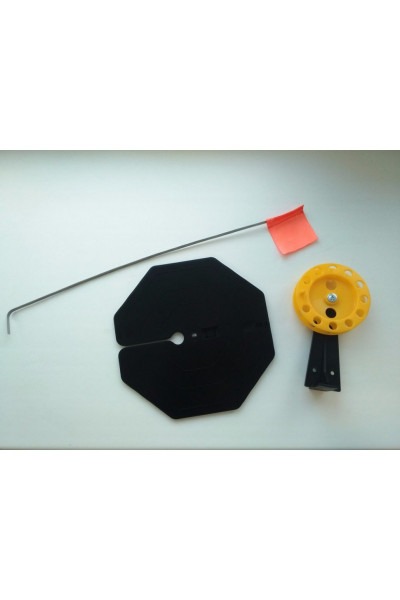 Набор жерлиц оснащенных 10 шт Тонар ЖЗО-04 в сумке, подставка 185, катушка 63 мм Набор жерлиц оснащенных 10 шт Тонар ЖЗО-04 в сумке, подставка 185, катушка 63 мм