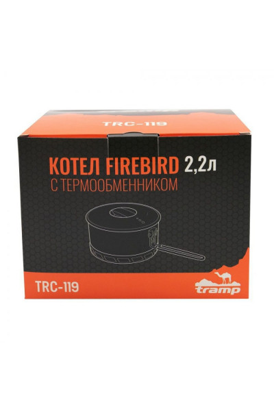 Котелок походный Tramp Firebird 2,2л c термообменником TRC-119 Котелок походный Tramp Firebird 2,2л c термообменником TRC-119