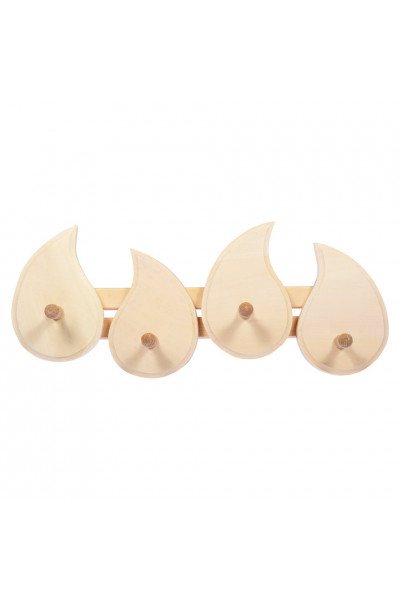 Вешалка Банные Штучки Огонек 4 крючка 32243 Вешалка Банные Штучки Огонек 4 крючка 32243