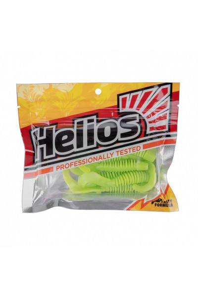 Твистер Helios Din 3,11/7,9 см, цвет Lime 6 шт HS-33-008 Твистер Helios Din 3,11/7,9 см, цвет Lime 6 шт HS-33-008