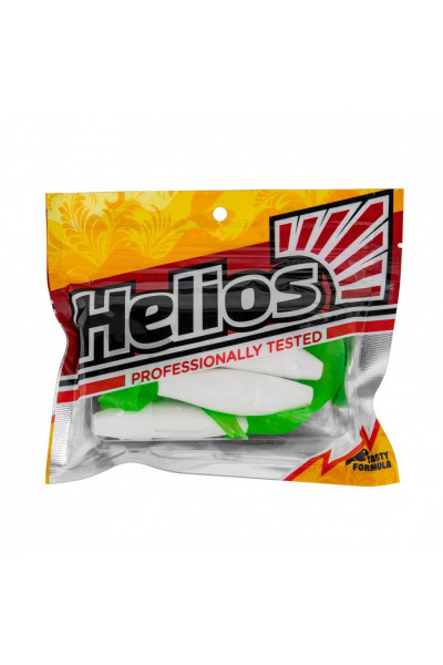 Твистер Helios Kasandra 429/10,9см, цвет White & Green 5 шт HS-34-016 Твистер Helios Kasandra 429/10,9см, цвет White & Green 5 шт HS-34-016