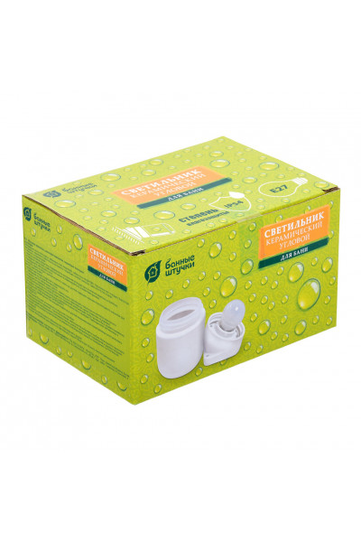 Светильник электрический для бани Банные Штучки угловой 14503 Светильник электрический для бани Банные Штучки угловой 14503