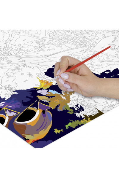 Картина по номерам А3 Остров Сокровищ Друзья 661623 Картина по номерам А3 Остров Сокровищ Друзья 661623