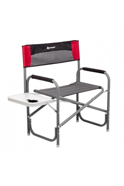 Кресло алюминиевое складное со столиком Nisus Maxi N-DC-95200T-M-GRD