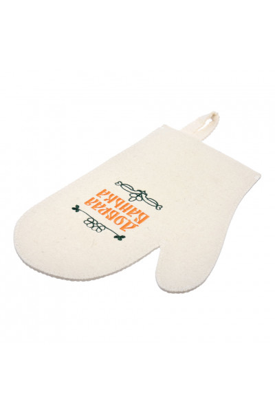 Рукавица для сауны Банные Штучки Добрая банька 41045 Рукавица для сауны Банные Штучки Добрая банька 41045