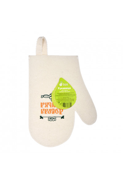 Рукавица для сауны Банные Штучки Добрая банька 41045 Рукавица для сауны Банные Штучки Добрая банька 41045