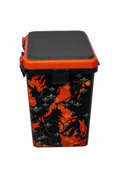 Ящик для зимней рыбалки Helios Shark односекционный 19л HS-IB-19-SHO-1 Ящик для зимней рыбалки Helios Shark односекционный 19л HS-IB-19-SHO-1