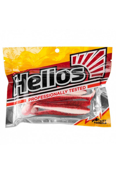Виброхвост Helios Shaggy 3,35/8,5 см, цвет Red & White 5 шт HS-16-003 Виброхвост Helios Shaggy 3,35/8,5 см, цвет Red & White 5 шт HS-16-003