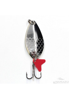 Блесна шумовая Namazu Jakiro, 15 г, цвет 01-02 (серебро-латунь) N-J15-01-02