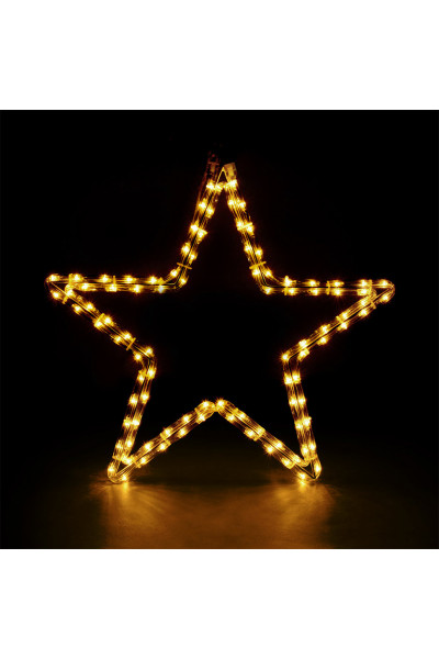 Фигура светодиодная для дома и улицы (теплый свет) Vegas Звезда 96 LED, 56 см, 24V 55039 Фигура светодиодная для дома и улицы (теплый свет) Vegas Звезда 96 LED, 56 см, 24V 55039