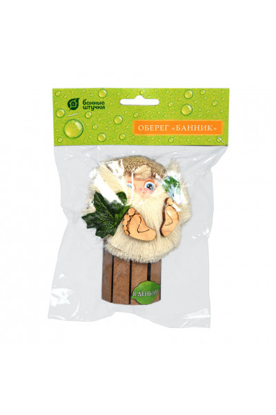 Оберег для бани и сауны Банные Штучки Банник К деньгам 32652 Оберег для бани и сауны Банные Штучки Банник К деньгам 32652