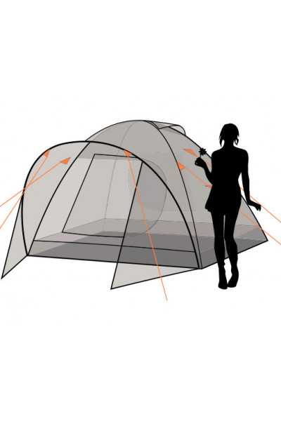 Палатка Canadian Camper Karibu 4 royal Палатка Canadian Camper Karibu 4 royal