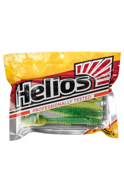 Виброхвост Helios Shaggy 3,35/8,5 см, цвет Green Lime 5 шт HS-16-010 Виброхвост Helios Shaggy 3,35/8,5 см, цвет Green Lime 5 шт HS-16-010