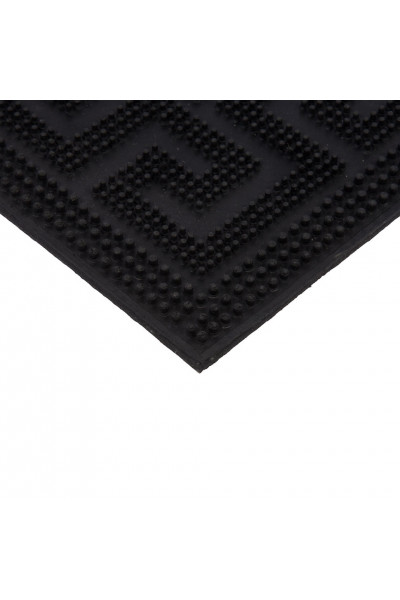 Коврик резиновый придверный Vortex Welcome 40х60 см черный 22464 Коврик резиновый придверный Vortex Welcome 40х60 см черный 22464