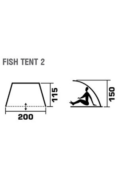 Тент рыболовный Jungle Camp Fish Tent 2 (70880) Тент рыболовный Jungle Camp Fish Tent 2 (70880)