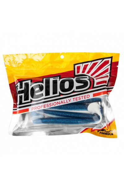 Виброхвост Helios Trofey 5.5/14 см, цвет Blue Sparkles & White 4 шт HS-25-026 Виброхвост Helios Trofey 5.5/14 см, цвет Blue Sparkles & White 4 шт HS-25-026