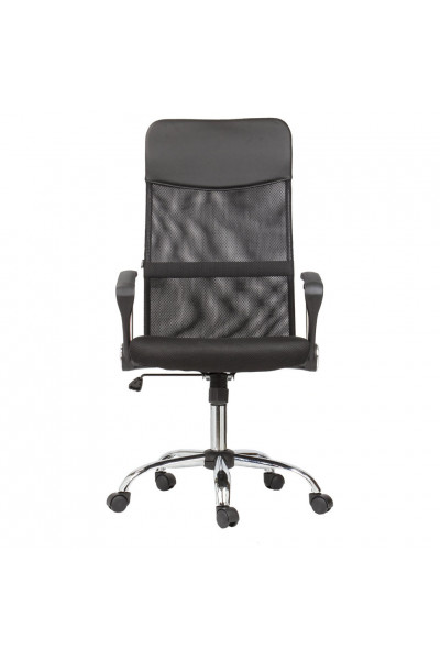 Кресло офисное Brabix Flash MG-302 сетка, черное 530867 Кресло офисное Brabix Flash MG-302 сетка, черное 530867