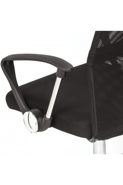 Кресло офисное Brabix Flash MG-302 сетка, черное 530867 Кресло офисное Brabix Flash MG-302 сетка, черное 530867