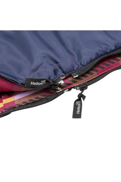 Спальный мешок Helios Батыр СОК-4 синий (синтепон) Спальный мешок Helios Батыр СОК-4 синий (синтепон)