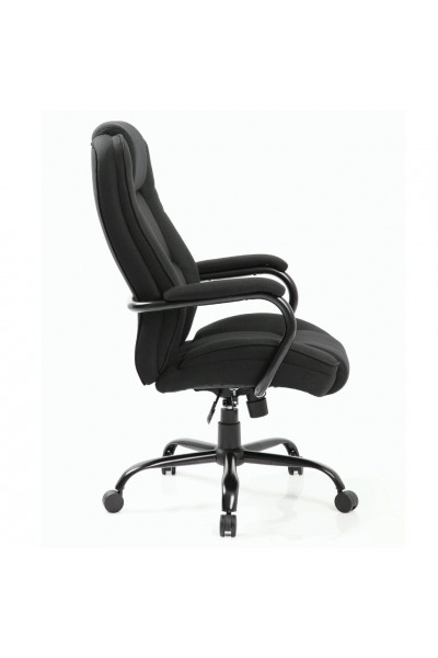 Кресло руководителя Brabix Premium Heavy Duty HD-002 до 200 кг, ткань, черное 531830 Кресло руководителя Brabix Premium Heavy Duty HD-002 до 200 кг, ткань, черное 531830