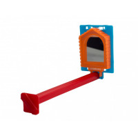 Жердочка для попугаев с зеркалом Бриллиант