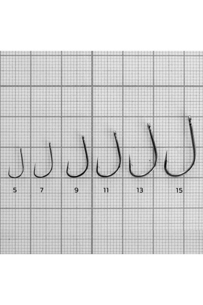 Крючок Helios Izumejina с кольцом №9 цвет BC (10 шт) HS-IZ-9