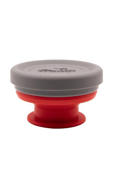 Стакан складной силиконовый Tramp 200 мл терракот TRC-126