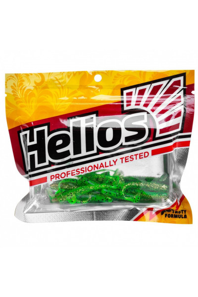 Виброхвост Helios Liny Catcher 2,35/6 см, цвет Green Peas 12 шт HS-5-051 Виброхвост Helios Liny Catcher 2,35/6 см, цвет Green Peas 12 шт HS-5-051