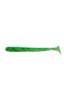 Виброхвост Helios Liny Catcher 2,35"/6 см, цвет Green Peas 12 шт HS-5-051