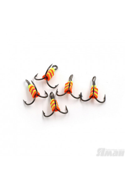 Крючок тройник Яман Факел № 8 (5 шт.) Я-ТК20
