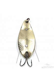 Блесна незацепляйка Namazu N-Elf, 24 г, цвет 02 (латунь) N-NE24-02