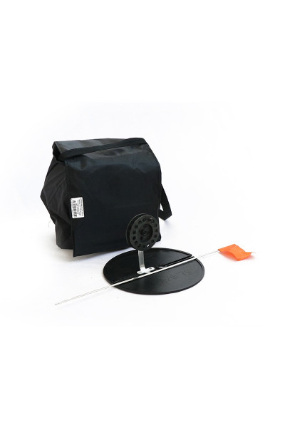 Набор жерлиц (10 шт) подставка 210 мм, катушка 75 мм, стойка алюминий 6-12-0018