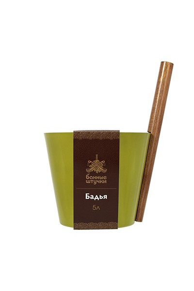 Бадья из алюминия Банные Штучки 5 л 41282 Бадья из алюминия Банные Штучки 5 л 41282