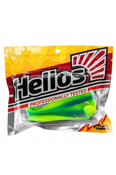 Виброхвост Helios Zander 4/10,2см, цвет Blue Lime 5 шт HS-36-040 Виброхвост Helios Zander 4/10,2см, цвет Blue Lime 5 шт HS-36-040