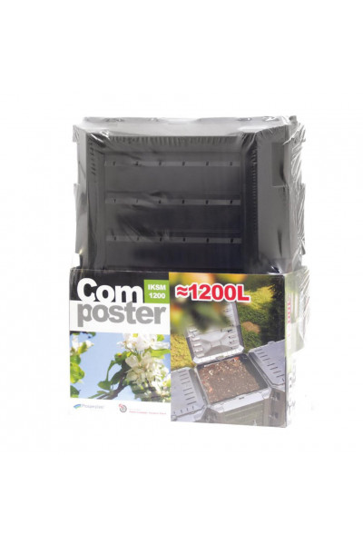 Компостер садовый 1200л Module IKSM1200C черный Компостер садовый 1200л Module IKSM1200C черный